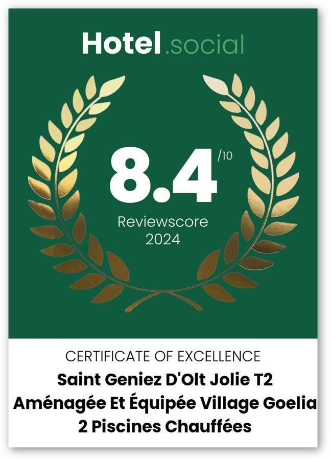 Saint Geniez D'Olt Jolie T2 Amenagee Et Equipee Village Goelia 2 Piscines Chauffees Екстериор снимка